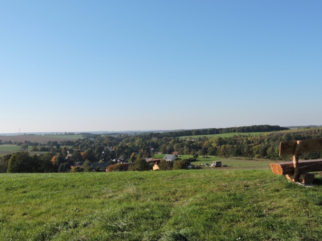 Herlicher Ausblick über Seifersdorf